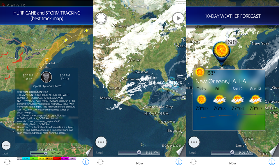 Cyclone - storm-tracker Get instant access to global storm tracks, projected paths, animated space weather images, typhoon, cyclone on your iPhone or iPad