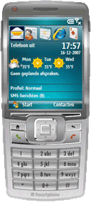 Elecont wee op Smartphone Home Scherm (Windows Mobile 6 Standard). Klik voor meer beelden.